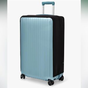 Stylish Black and Blue Suitcase